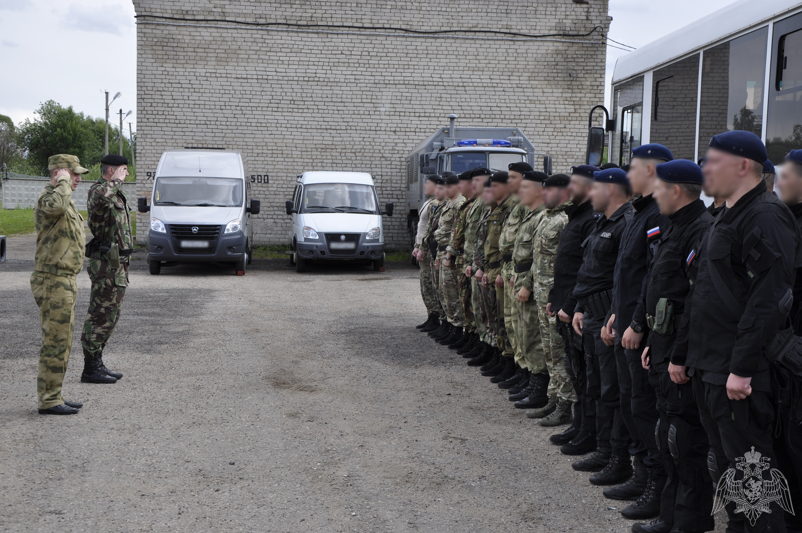 Сотрудники спецподразделений Росгвардии вернулись на Смоленщину из служебной командировки