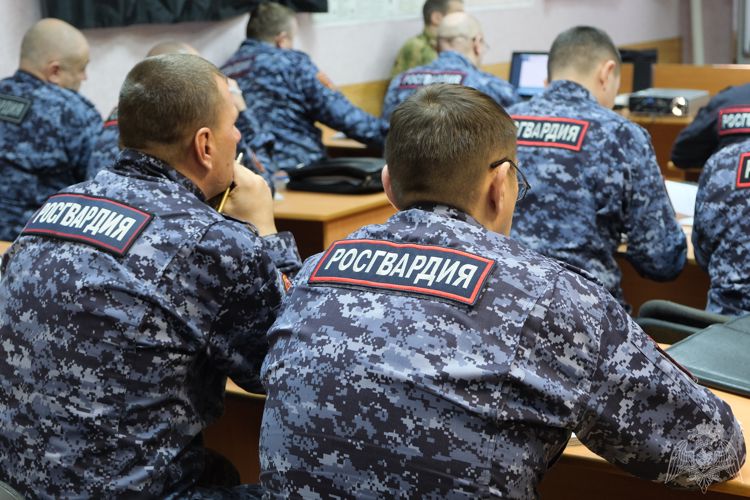 В Управлении Росгвардии по Смоленской области завершились командирские сборы руководителей структурных подразделений