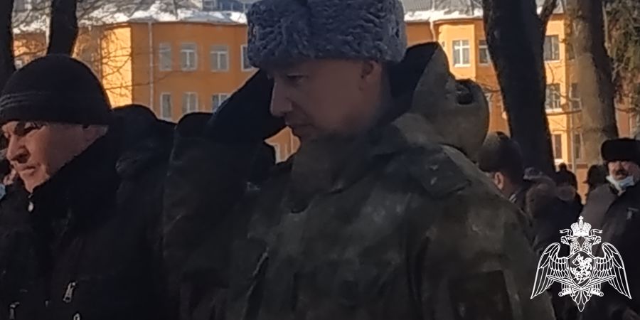 В Смоленске росгвардейцы приняли участие в памятных мероприятиях, посвященных 33 годовщине вывода советских войск из Афганистана