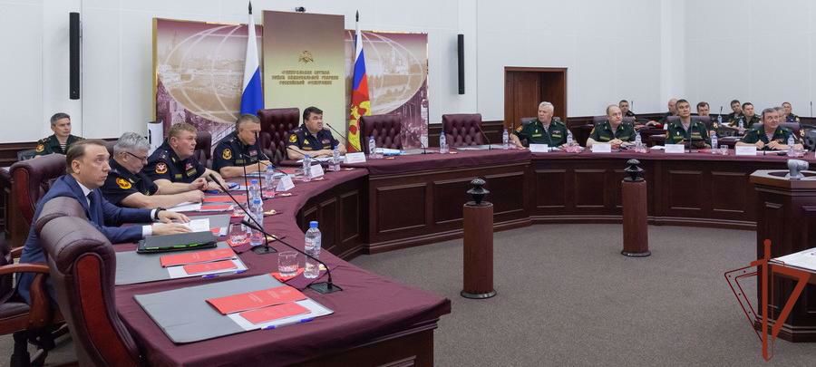 В Росгвардии состоялось заседание Оперативного штаба 