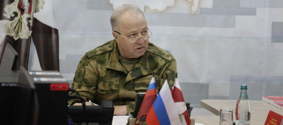 Генерал-полковник Виктор Стригунов проверил организацию службы подразделений Росгвардии в ДНР 