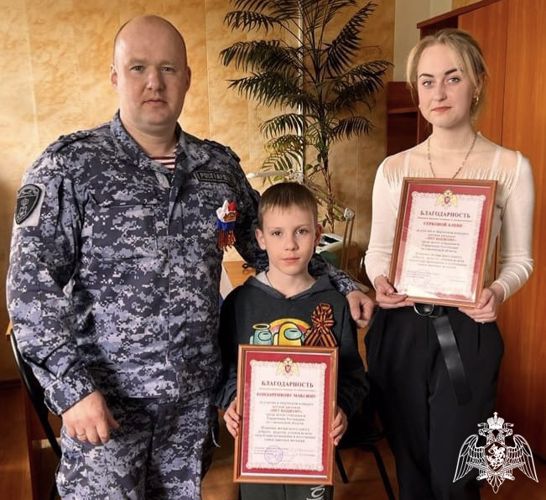 В региональном Управлении Росгвардии подвели итоги конкурса детского рисунка