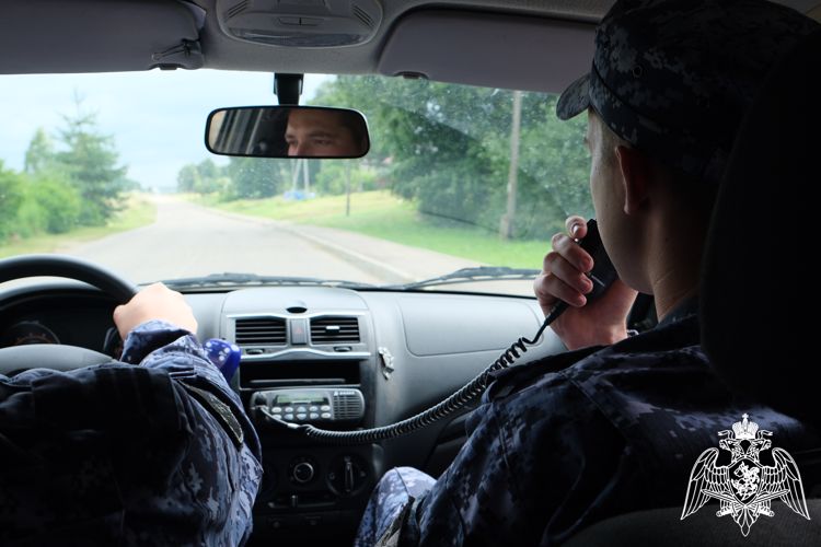 В Смоленской области росгвардейцы задержали мужчину, находящегося в розыске