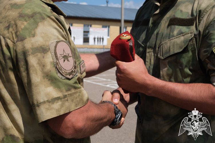 В Центральном округе Росгвардии состоялись испытания на право ношения крапового берета
