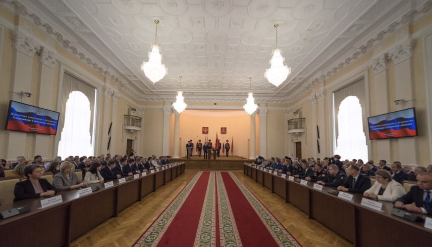 Начальник территориального Управления Росгвардии принял участие в торжественной церемонии инаугурации губернатора Смоленской области