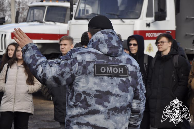 ОМОН Росгвардии отмечает свой профессиональный праздник