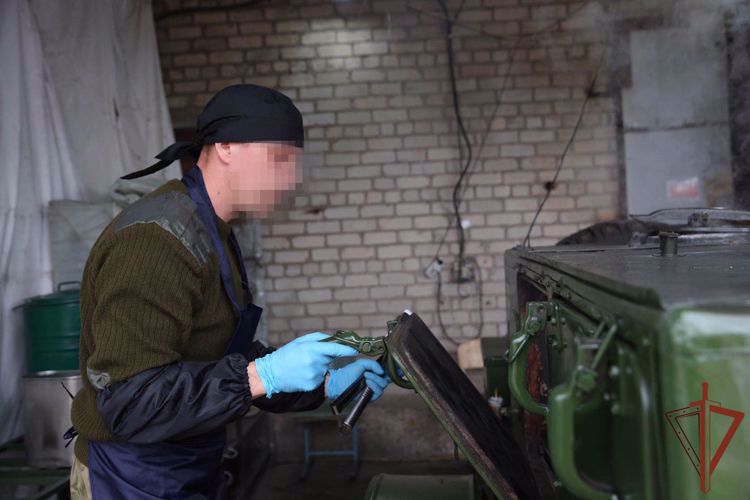 Военных поваров Росгвардии поздравили с международным днем повара в зоне СВО