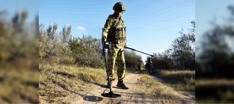 Крупную партию оружия и боеприпасов обнаружили росгвардейцы на территории Херсонской и запорожской областей в течении месяца