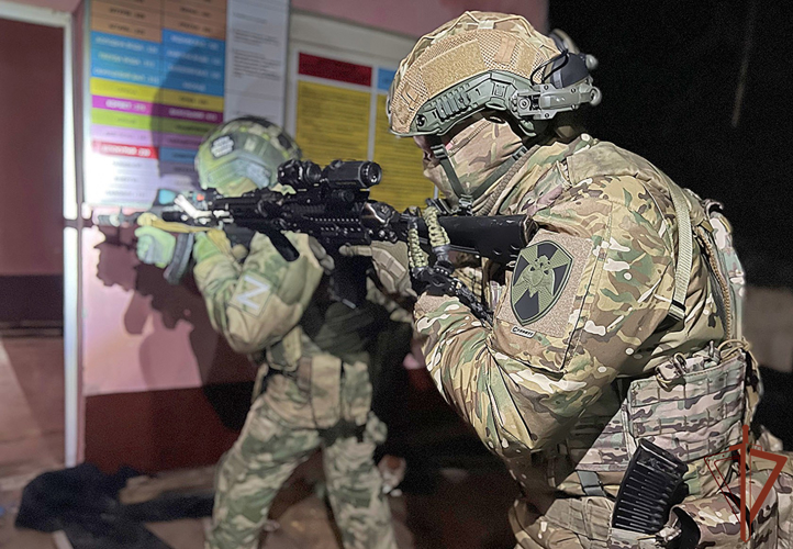 Росгвардия обнаружила тайник украинских вооруженных формирований  в Запорожской области