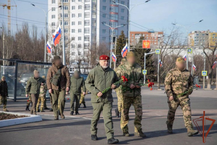 Заместитель директора Росгвардии генерал-лейтенант Алексей Воробьев совершил рабочую поездку в район проведения СВО