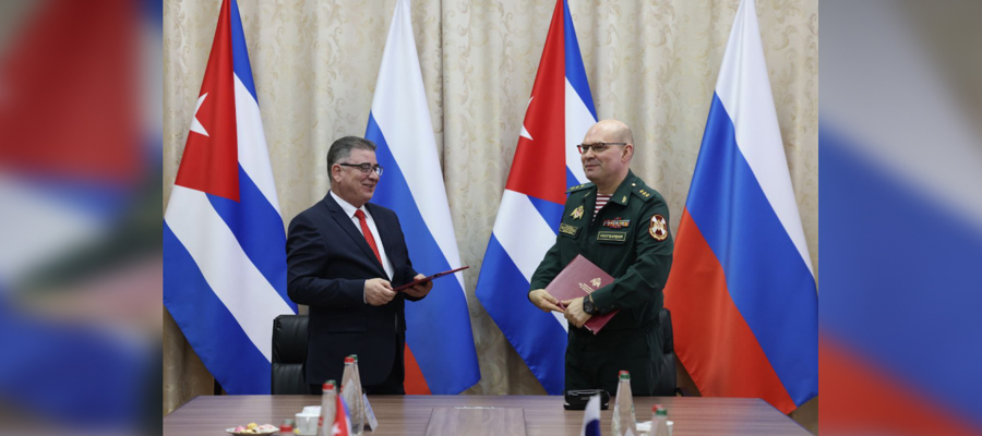 Генерал - полковник Олег Плохой подписал план сотрудничества между Росгвардией и Министерством Внутренних дел Республики Куба