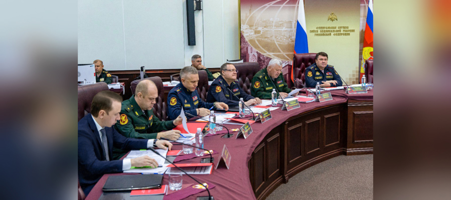 В Росгвардии состоялось заседание оперативного штаба