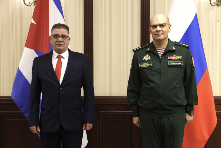 Генерал - полковник Олег Плохой подписал план сотрудничества между Росгвардией и Министерством Внутренних дел Республики Куба