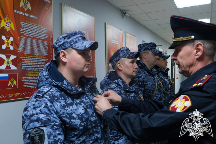 Росгвардейцы приняли участие во Всероссийской акции  «Георгиевская ленточка»