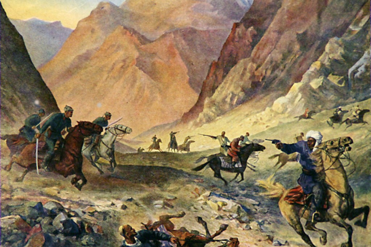 Осенью 1931 года воины-чекисты в Хорезмском оазисе наголову разгромили банды басмачей 