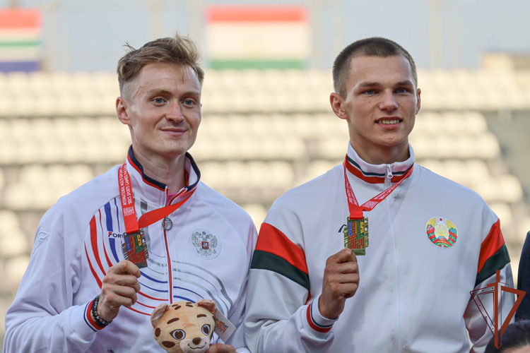 Легкоатлеты из Росгвардии завоевали золото и серебро в ходе четвёртого дня соревнований международных «Игр стран БРИКС» в Казани 