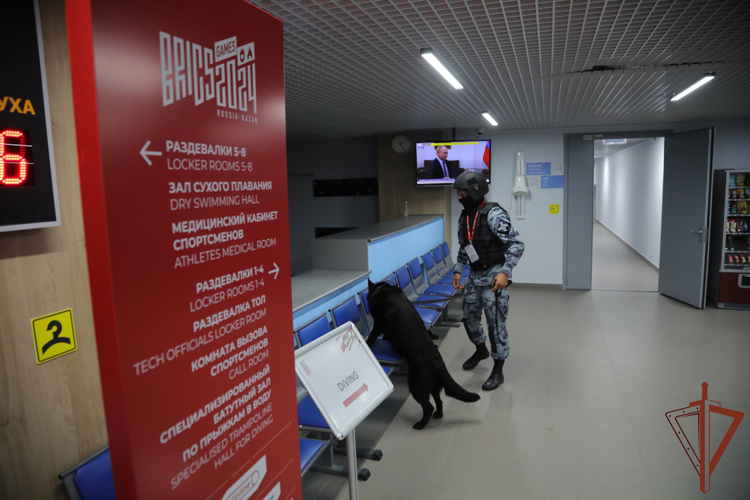 Росгвардия обеспечила безопасность «спортивных игр стран БРИКС» в Казани