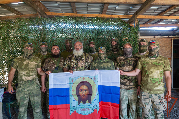 Представители русской православной церкви посетили подразделения Росгвардии в зоне СВО