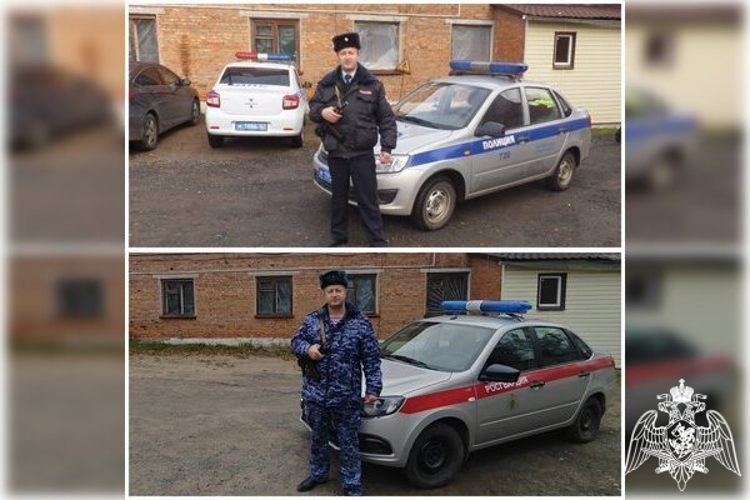 Смоленские росгвардейцы приняли участие в фото-челлендже ко Дню вневедомственной охраны