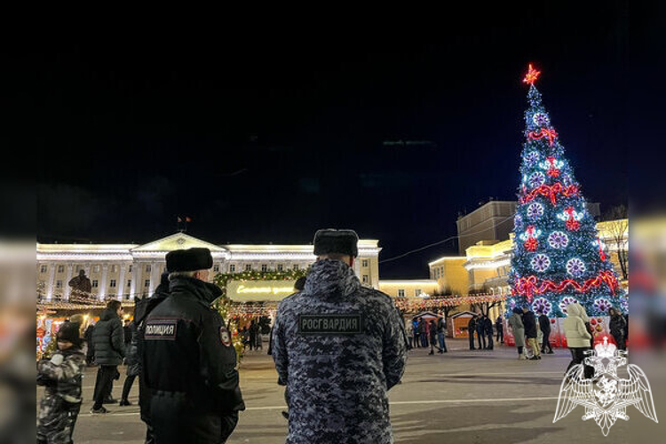 Росгвардейцы обеспечили безопасность в период новогодних и рождественских праздников в Смоленской области