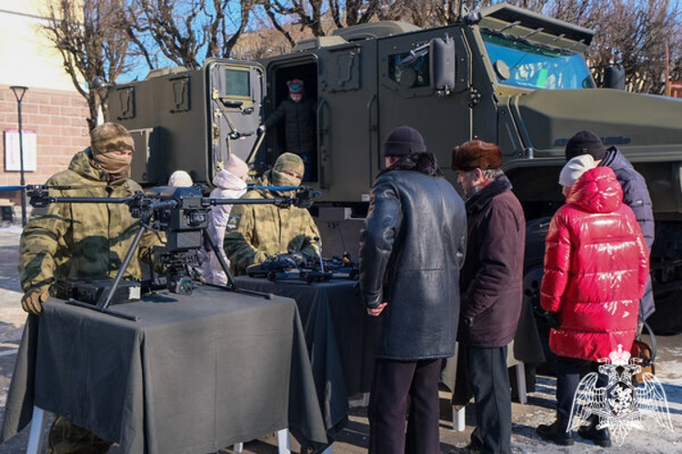 В День защитника Отечества росгвардейцы  приняли участие в фестивале