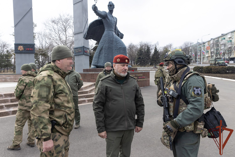 Заместитель директора Росгвардии генерал-полковник Алексей Воробьев проверил организацию служебно-боевой деятельности подразделений ведомства в ДНР