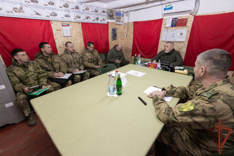 Заместитель директора Росгвардии генерал-полковник Алексей Воробьев проверил организацию служебно-боевой деятельности подразделений ведомства в ДНР