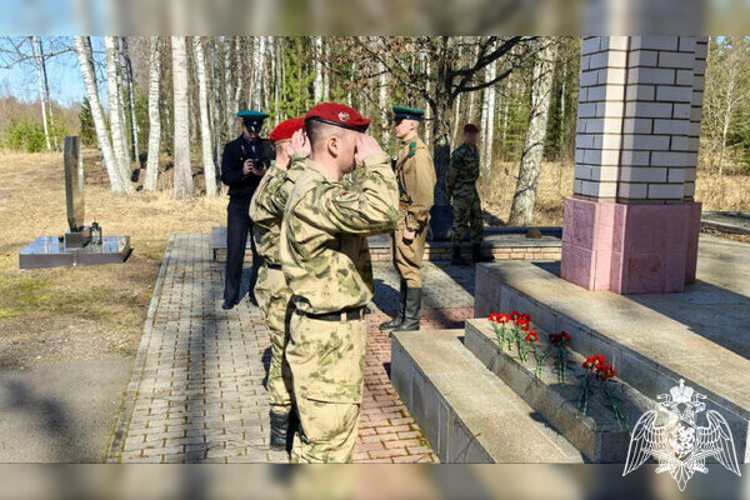 Военнослужащие Росгвардии поддержали международную акцию «Эстафета Победы»