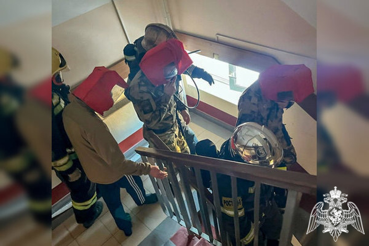 В Смоленске прошли занятия с подразделениями ведомственной пожарной охраны Росгвардии