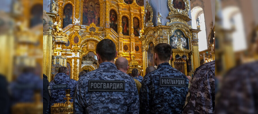 В Смоленске состоялось Великопостное молитвенное стояние за воинов Росгвардии