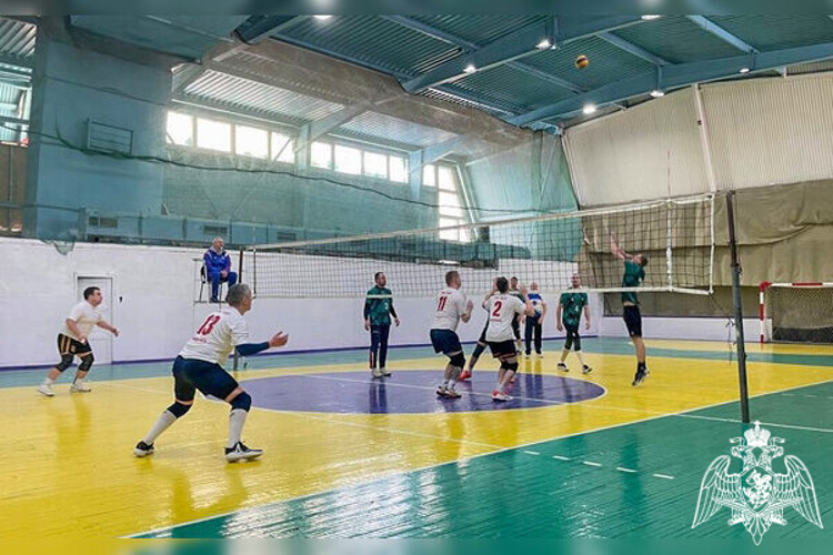 Росгвардейцы стали призерами чемпионата  по волейболу в Смоленске