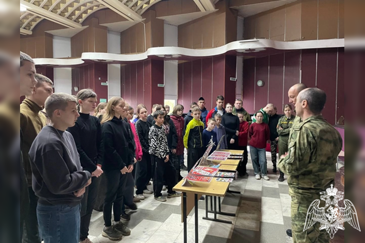 В Смоленской области росгвардейцы провели военно-патриотическое мероприятие