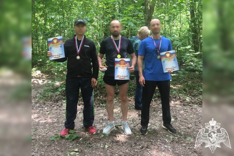 В Смоленской области росгвардейцы стали призерами в первенстве «Динамо» по легкоатлетическому кроссу