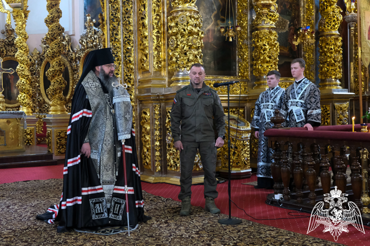Великопостное молитвенное стояние за воинов Росгвардии состоялось в Смоленской области