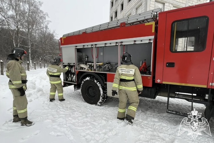 Завершены учебно-методические сборы подразделений ведомственной пожарной охраны Росгвардии в Смоленской области