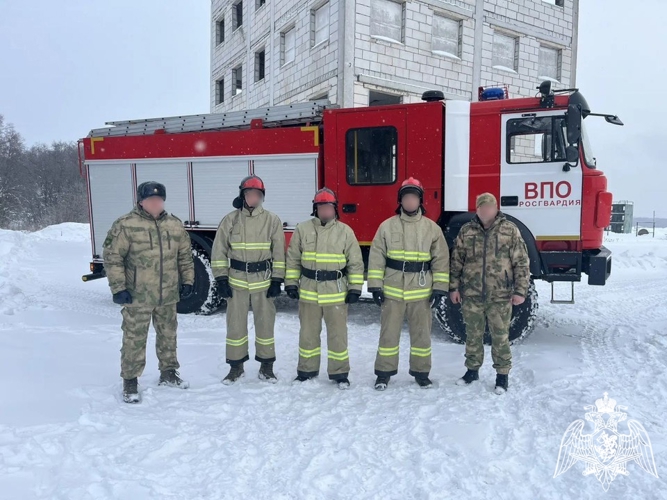 Завершены учебно-методические сборы подразделений ведомственной пожарной охраны Росгвардии в Смоленской области