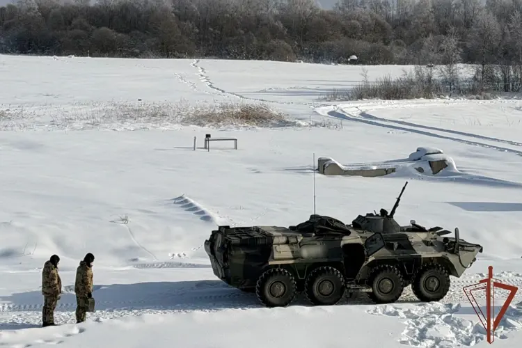 В Смоленской области завершились сборы наводчиков БТР Центрального округа Росгвардии