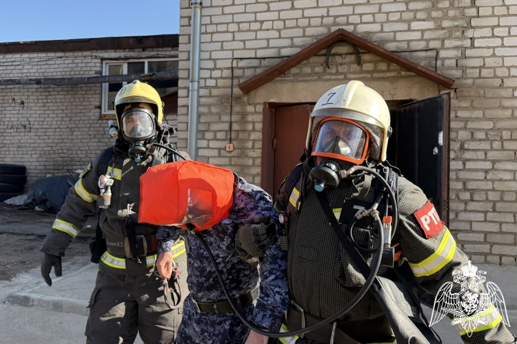 В Смоленской области прошли учения по эвакуации и тушению пожара