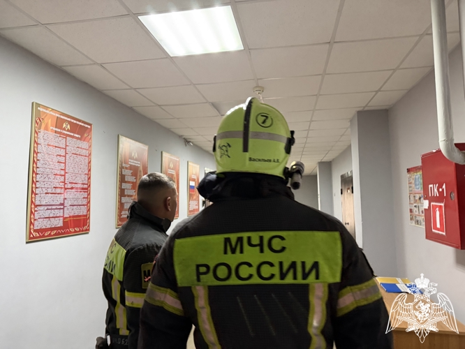В Смоленской области прошли учения по эвакуации и тушению пожара