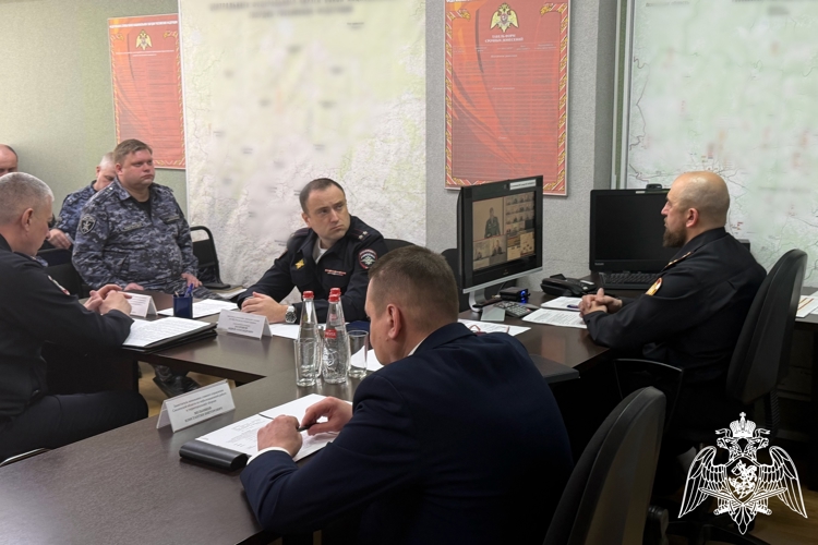В СМОЛЕНСКОЙ ОБЛАСТИ СОСТОЯЛОСЬ СОСТОЯЛОСЬ ЗАСЕДАНИЕ ОПЕРАТИВНОГО ШТАБА РОСГВАРДИИ