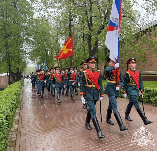 В Смоленске росгвардейцы приняли участие в Параде Победы