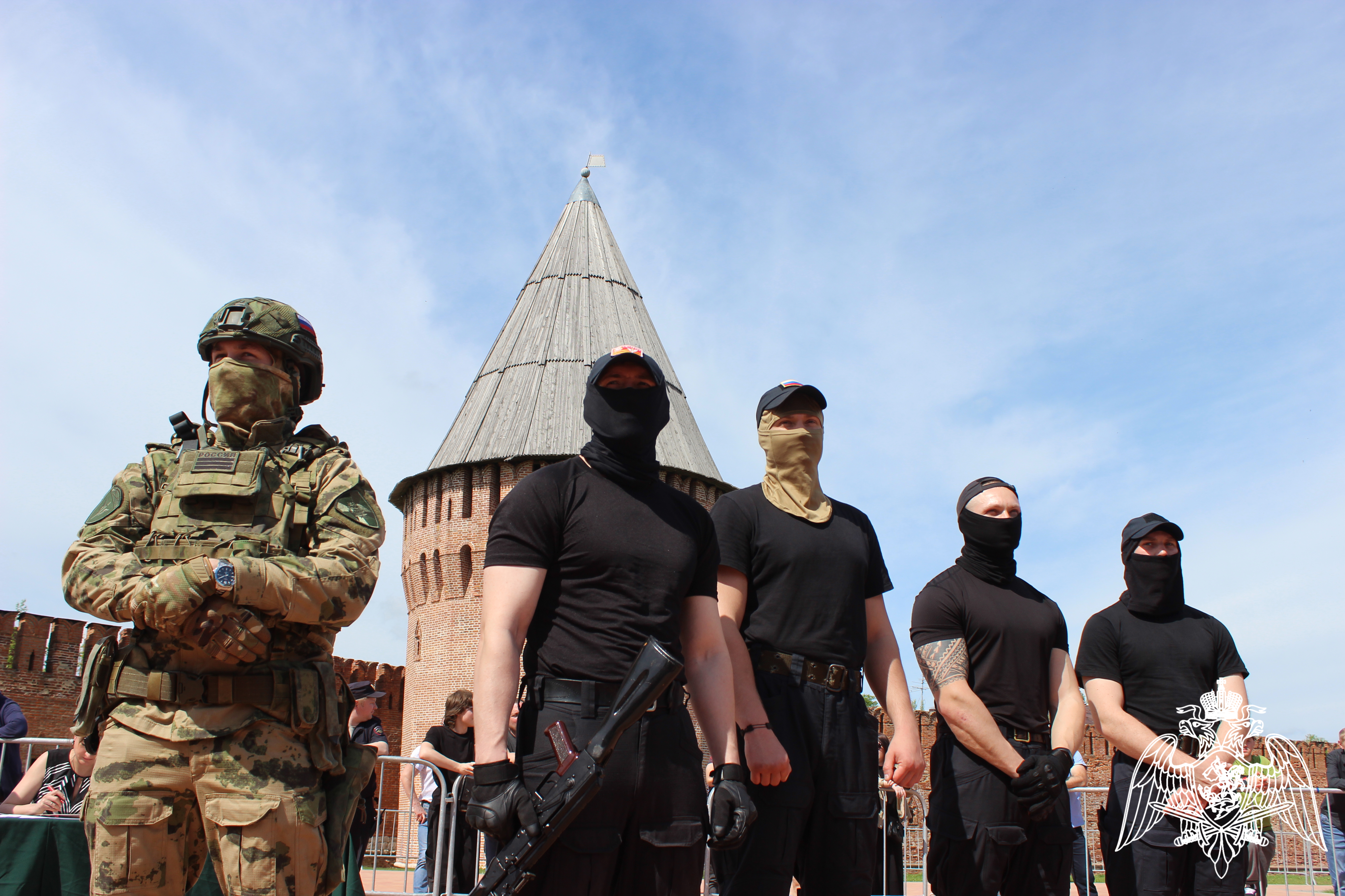 Смоленские росгвардейцы приняли участие в открытии турнира «Сражение на семи холмах»