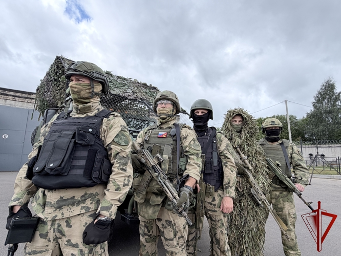 Смоленский ОМОН «Кривич» Росгвардии отмечает день образования отряда