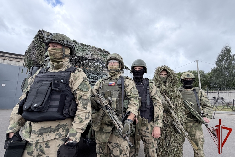 Смоленский ОМОН «Кривич» Росгвардии отмечает день образования отряда