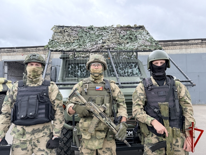 Смоленский ОМОН «Кривич» Росгвардии отмечает день образования отряда