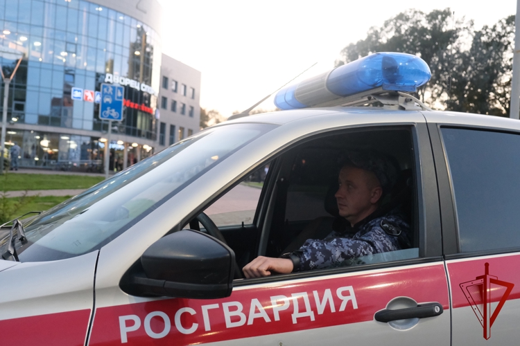 Росгвардейцы обеспечили охрану общественного порядка на хоккейном матче в Смоленске